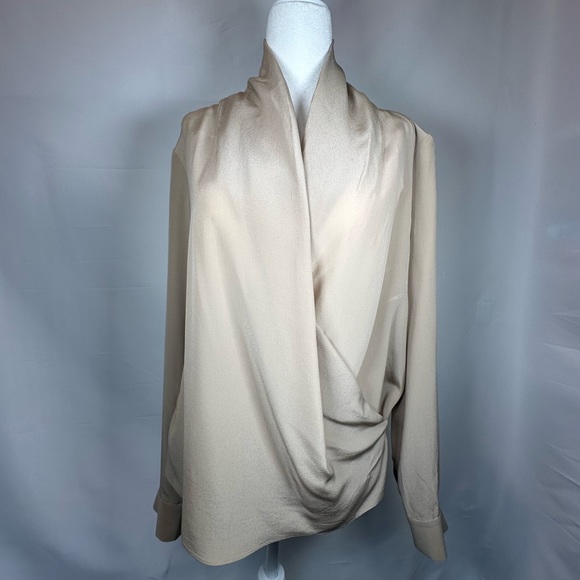 COPY - All saint’s beige blouse size 6 - Picture 1 of 6
